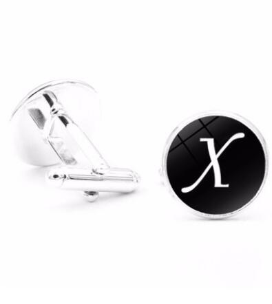 A-Z Single Alphabet CufflinksLuxurious Weddings