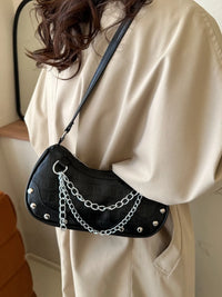 Chain PU Leather Shoulder Bag Handbags Luxurious Weddings