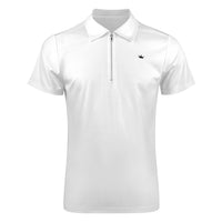 Men's Polo Shirt by Luxurious | White polo Luxurious Weddings