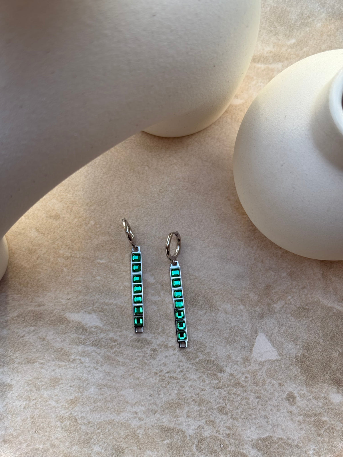 Tāhū Hiriwa Kākāriki Silver Set