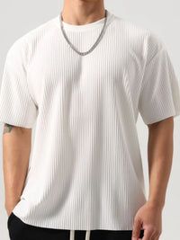 Men's Plus Size Round Neck Half Sleeve T-Shirt Men’s tshirt Luxurious Weddings