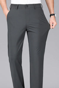Men's Straight Leg Pants with Pockets Dress Pants Luxurious Weddings
