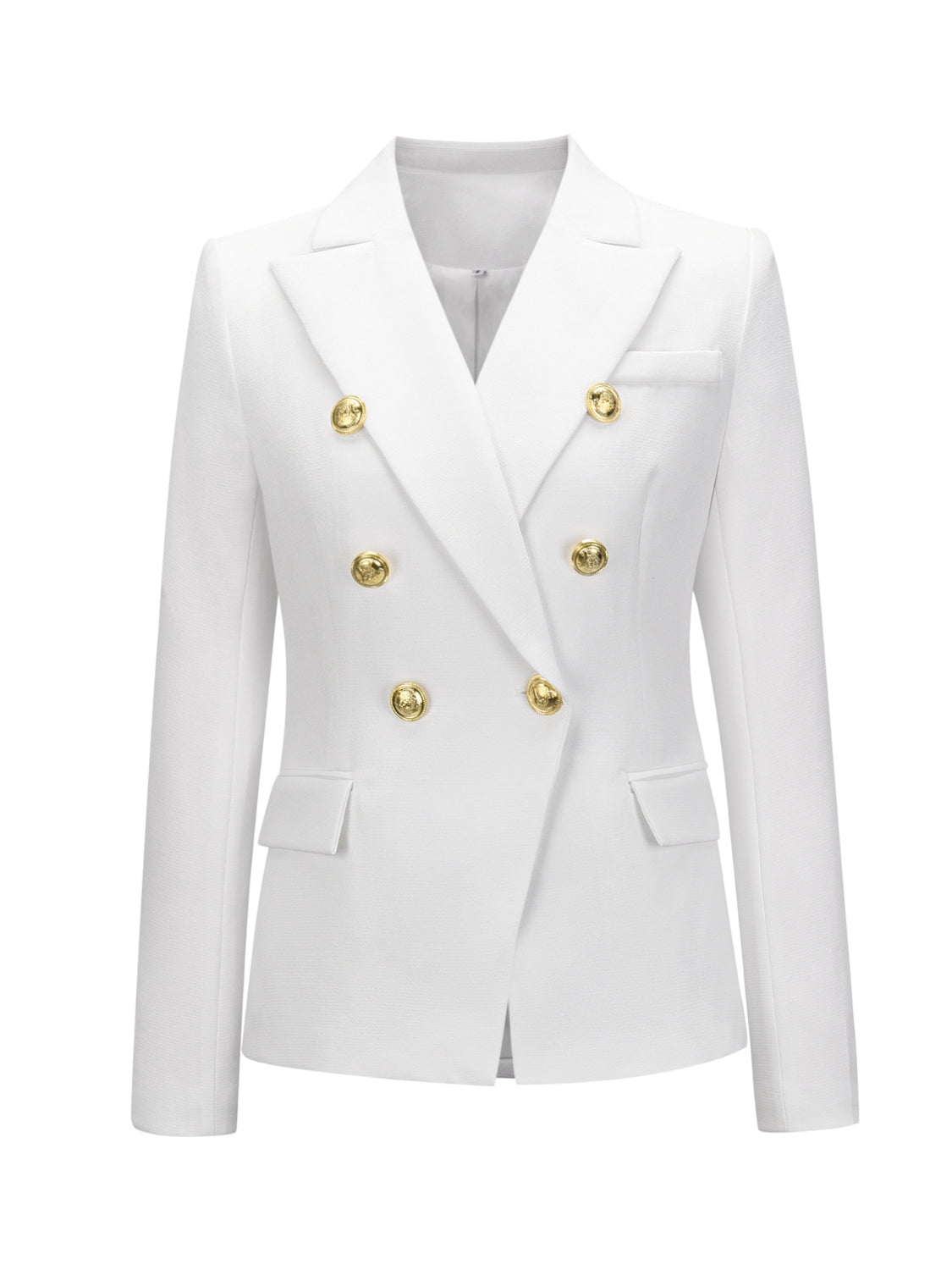 Lapel Collar Long Sleeve Blazer blazer Luxurious Weddings