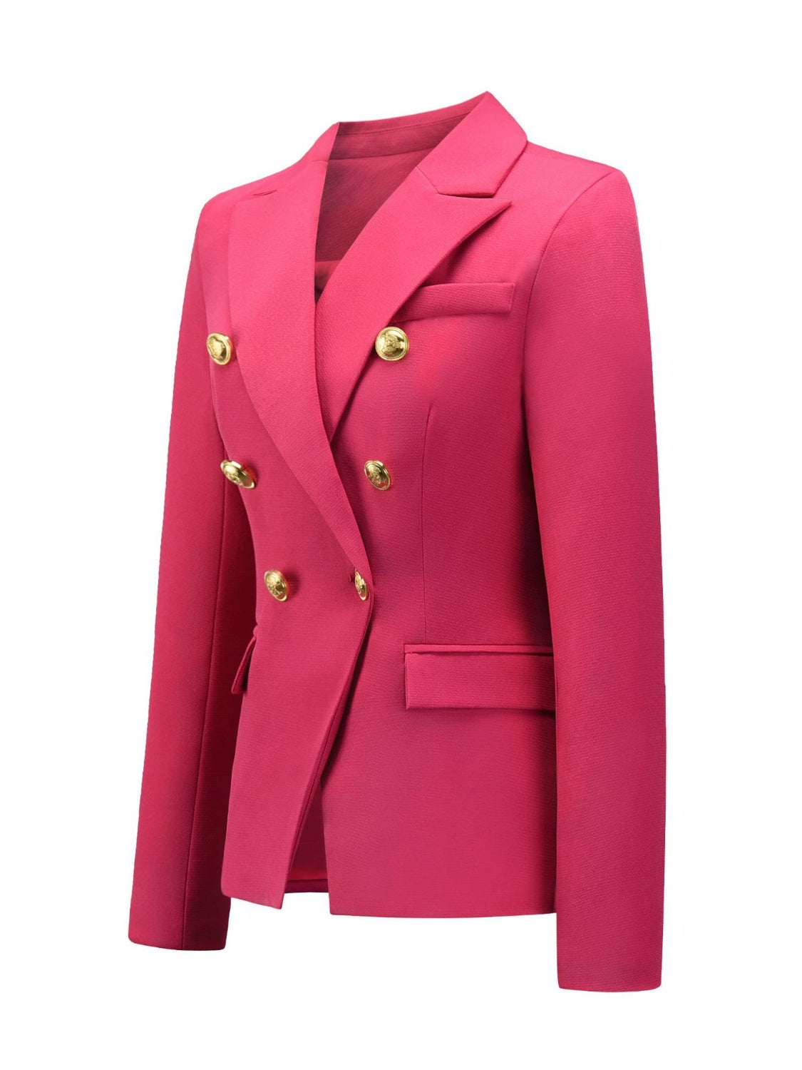 Lapel Collar Long Sleeve Blazer blazer Luxurious Weddings