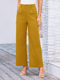 High Waist Wide Leg Pants Pants Luxurious Weddings