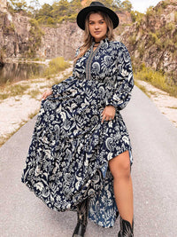 Plus Size Long Sleeve Maxi Dress Plus size dress Luxurious Weddings