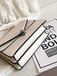 Chain PU Leather Detachable Shoulder Strap Handbag Handbags Luxurious Weddings