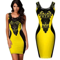 Gothic Embroidered Sleeveless Dress Luxurious Weddings