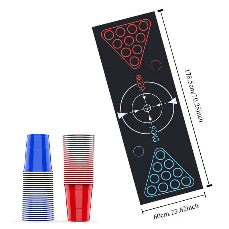 Adult Beverage Table Game Set - Beer Pong Games Luxurious Weddings