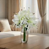 Artificial Lilies – Bulk | White Artificial Lillies Luxurious Weddings