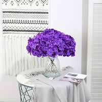 Bulk Wedding Floral Pack | Deep Purple artificial Hydrangeas Luxurious Weddings