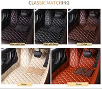 Leather Car Floor Mats Luxurious Weddings