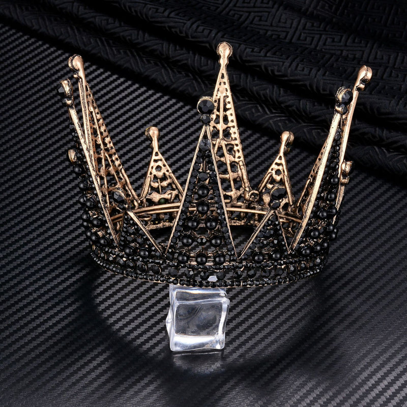 bride black crown Tiara Tiaras Luxurious Weddings