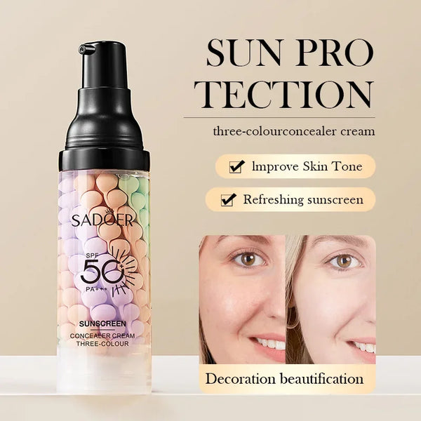 40ml Face Primer Makeup Moisturizing Isolation Cream Invisible Pores Facial Brighten Correcting Skin Tone Face Primer