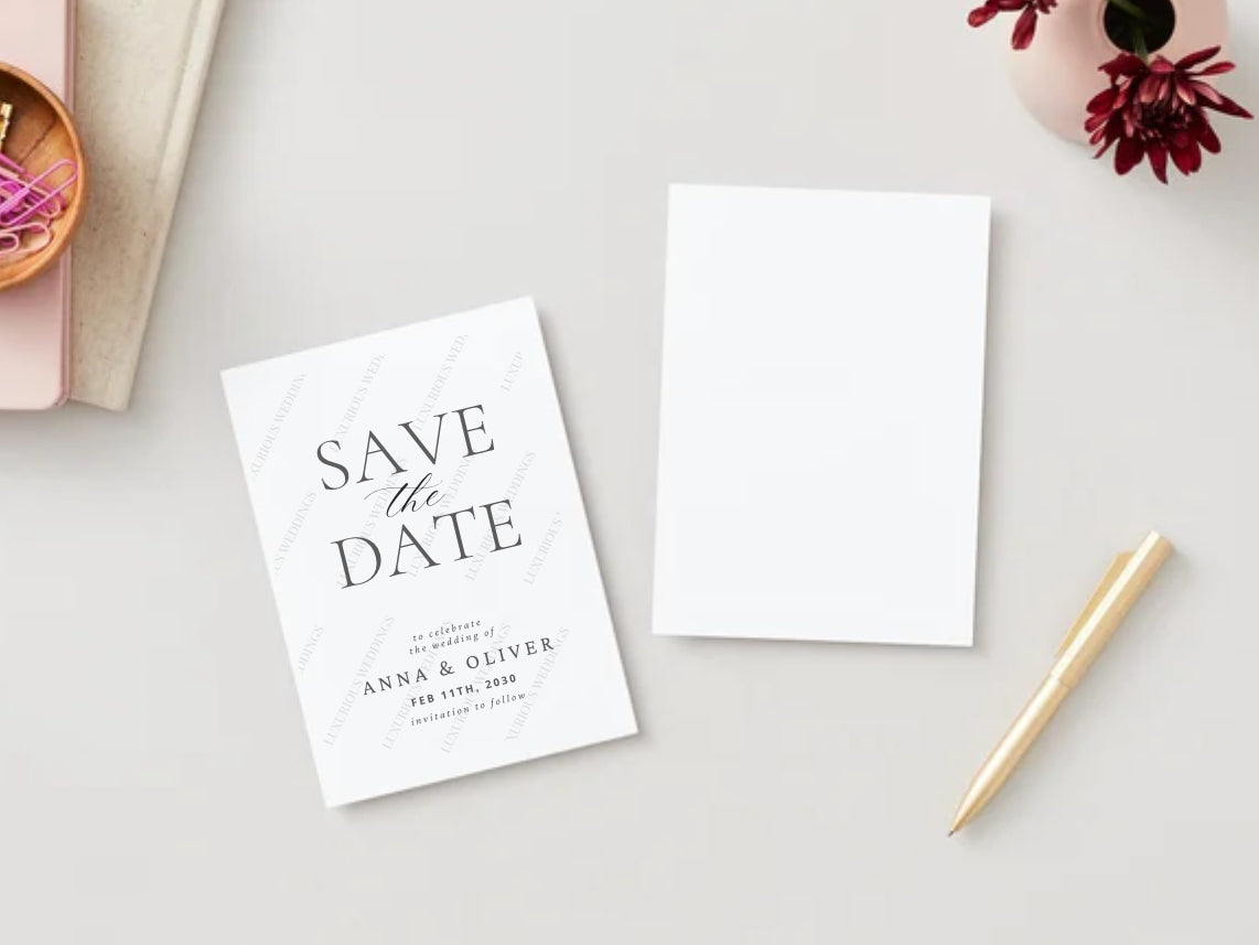 Custom Wedding Invitations #10