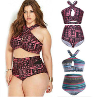 Plus Size Swimwear High Waist 5xl Luxurious Weddings