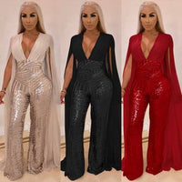 Sequin Evening Jumpsuit Luxurious Weddings