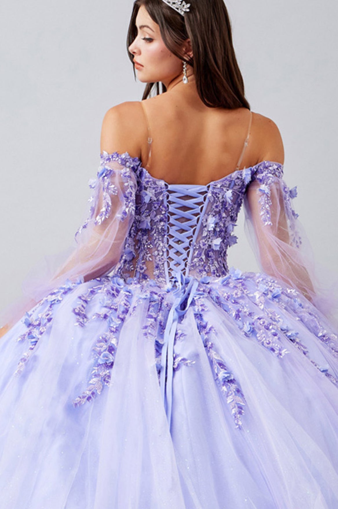 Enchanted Elegance Quincenera Gown Luxurious Weddings