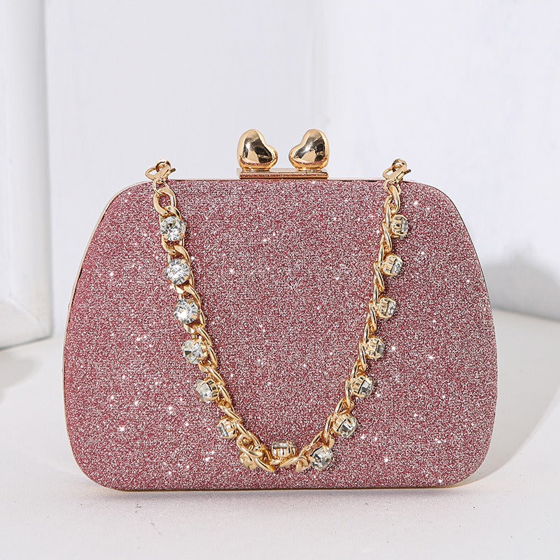 Little Love Water Diamond Chain Bag Handbags Luxurious Weddings