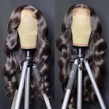 a wig on a tripod with a wig on top of it