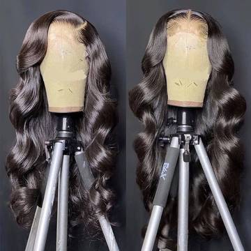 Long Black Lace Front Wig Lace Front Wig Luxurious Weddings