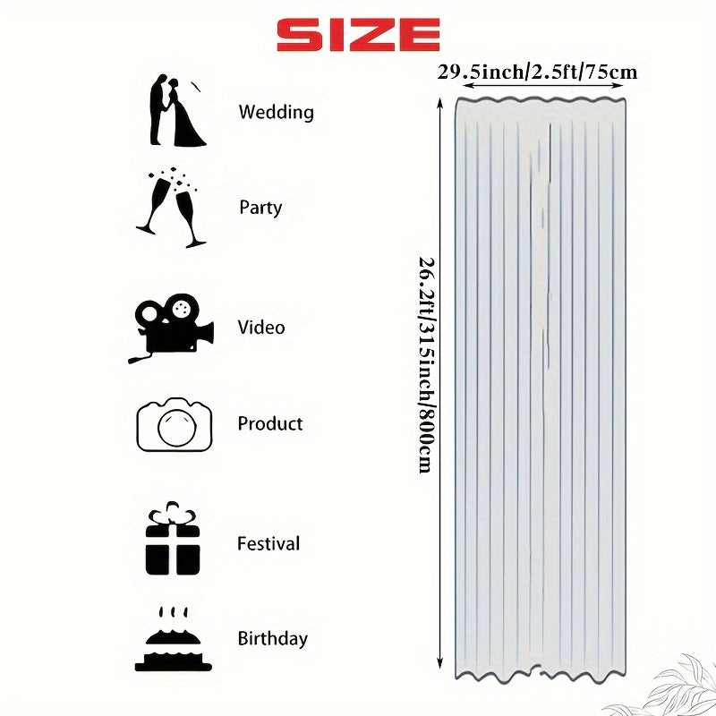 the size of a white radiator is shown