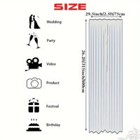 the size of a white radiator is shown