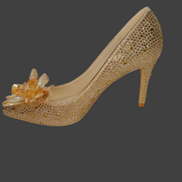 Cinderella Crystal Shoes Heels