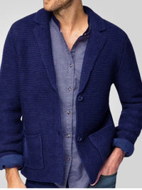 Men's Plus Size Button Up Long Sleeve Cardigan Cardigan Luxurious Weddings