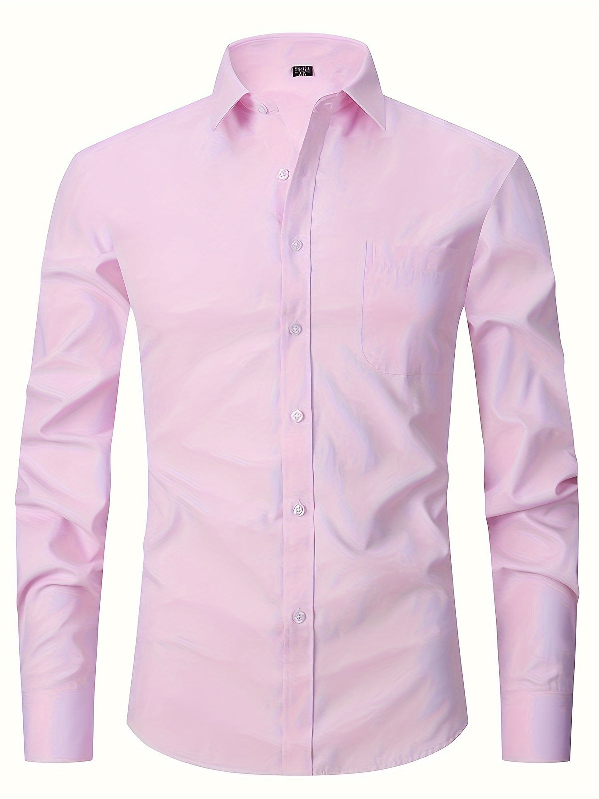 a pink shirt with a long sleeve