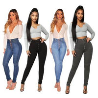 High Waist Hip Lift Jeans jeans Luxurious Weddings