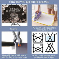 a poster with instructions on how to use a iron