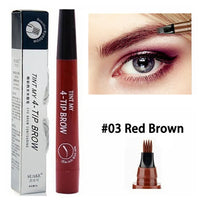 5 Colors Microblading Eyebrow Pen Waterproof Liquid Eyebrow Pencil Long Lasting Makeup Essentials