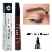 5 Colors Microblading Eyebrow Pen Waterproof Liquid Eyebrow Pencil Long Lasting Makeup Essentials