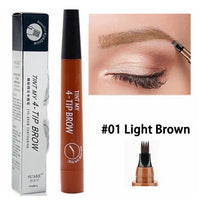 5 Colors Microblading Eyebrow Pen Waterproof Liquid Eyebrow Pencil Long Lasting Makeup Essentials