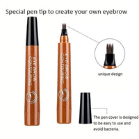 5 Colors Microblading Eyebrow Pen Waterproof Liquid Eyebrow Pencil Long Lasting Makeup Essentials