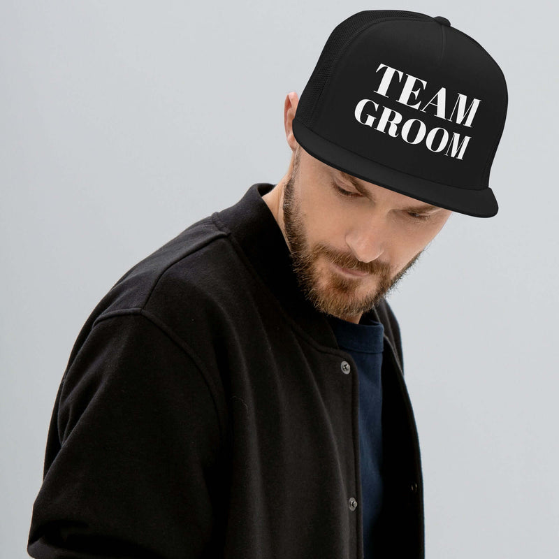 TEAM GROOM Trucker Cap Hat Luxurious Weddings