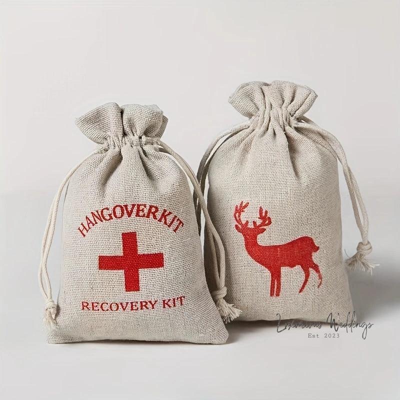 5-Piece Hangover Kit: Ideal for Bachelorette Parties, Hangover kit Luxurious Weddings