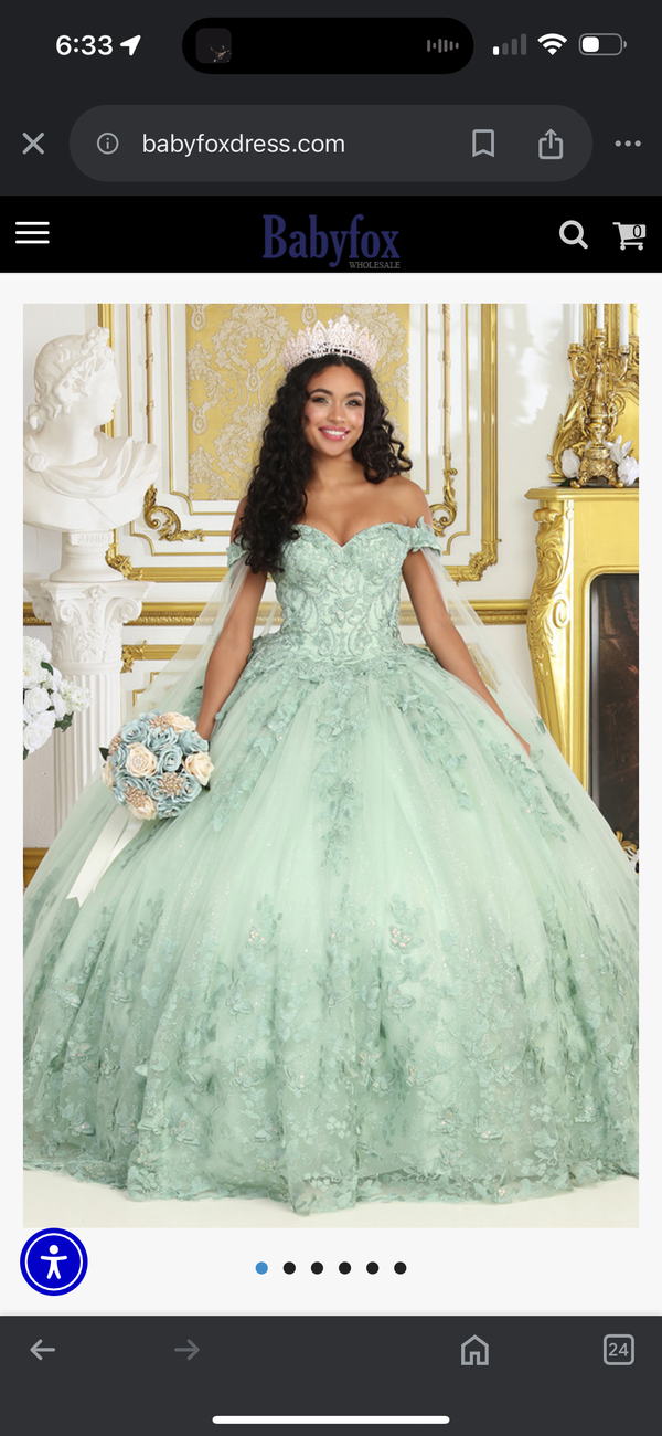 Majestic Grace Quinceanera dress Luxurious Weddings