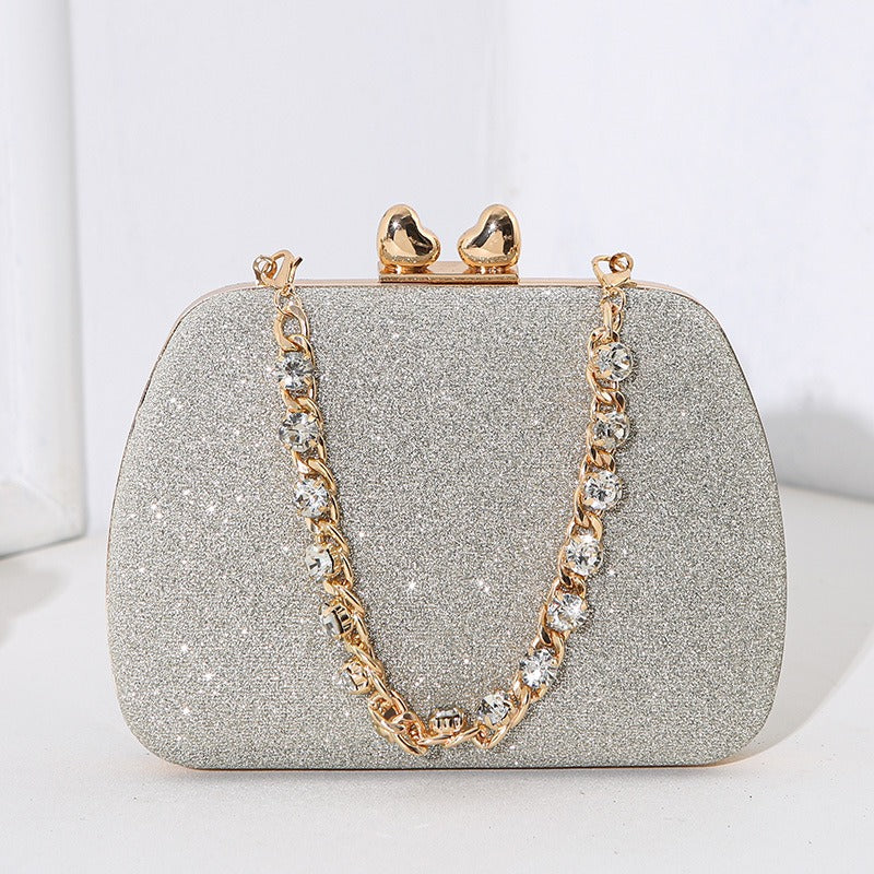 Little Love Water Diamond Chain Bag Handbags Luxurious Weddings