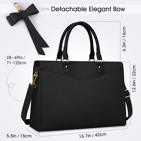 Professional Look PU Leather Business Tote Bag Handbags Luxurious Weddings