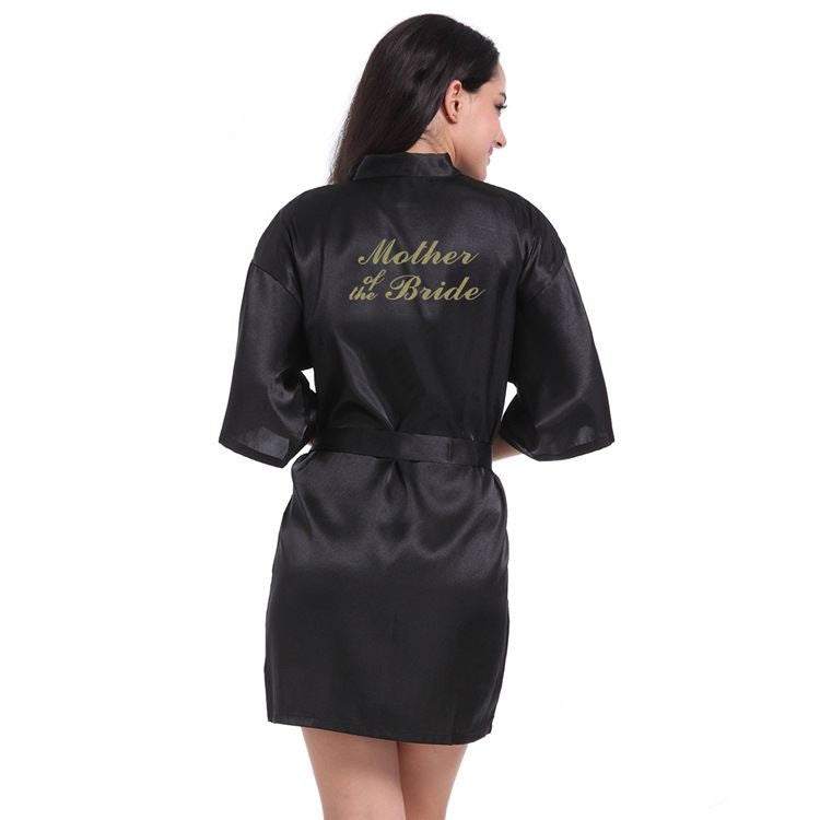 Mother Of The Bride Silk Robe Bridal Robes Luxurious Weddings