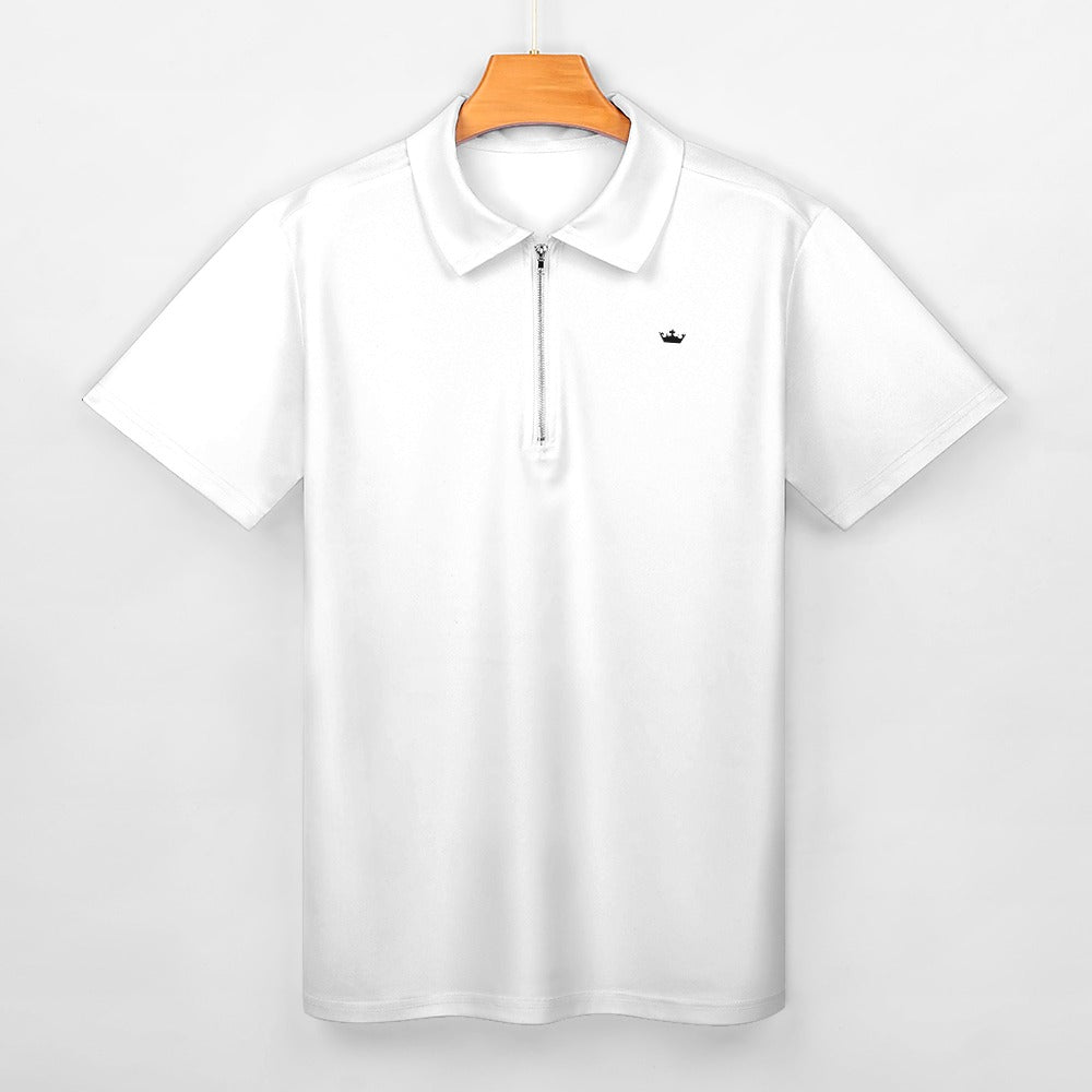 Men's Polo Shirt by Luxurious | White polo Luxurious Weddings