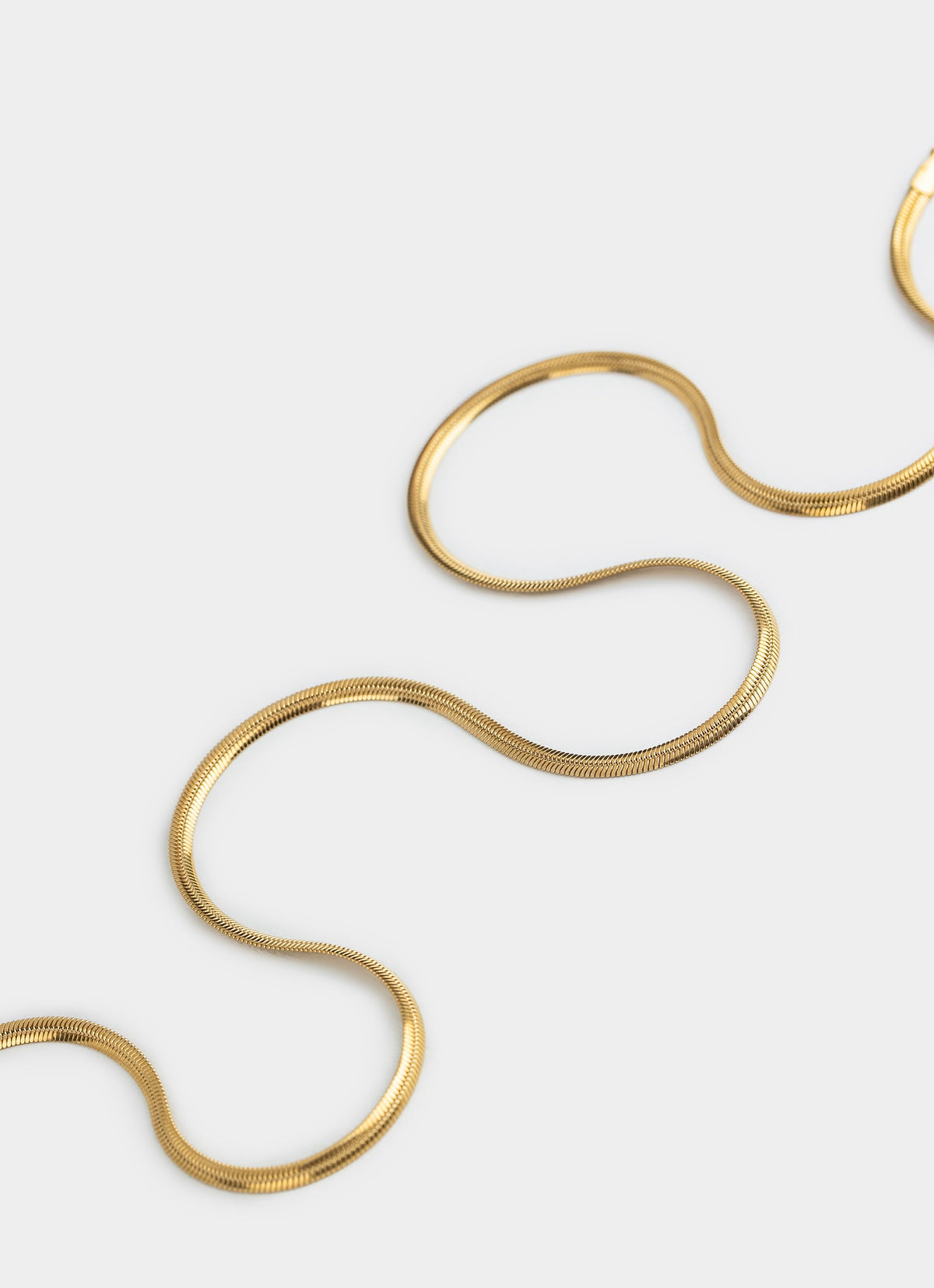 Snake Necklace - 18K Gold Plated