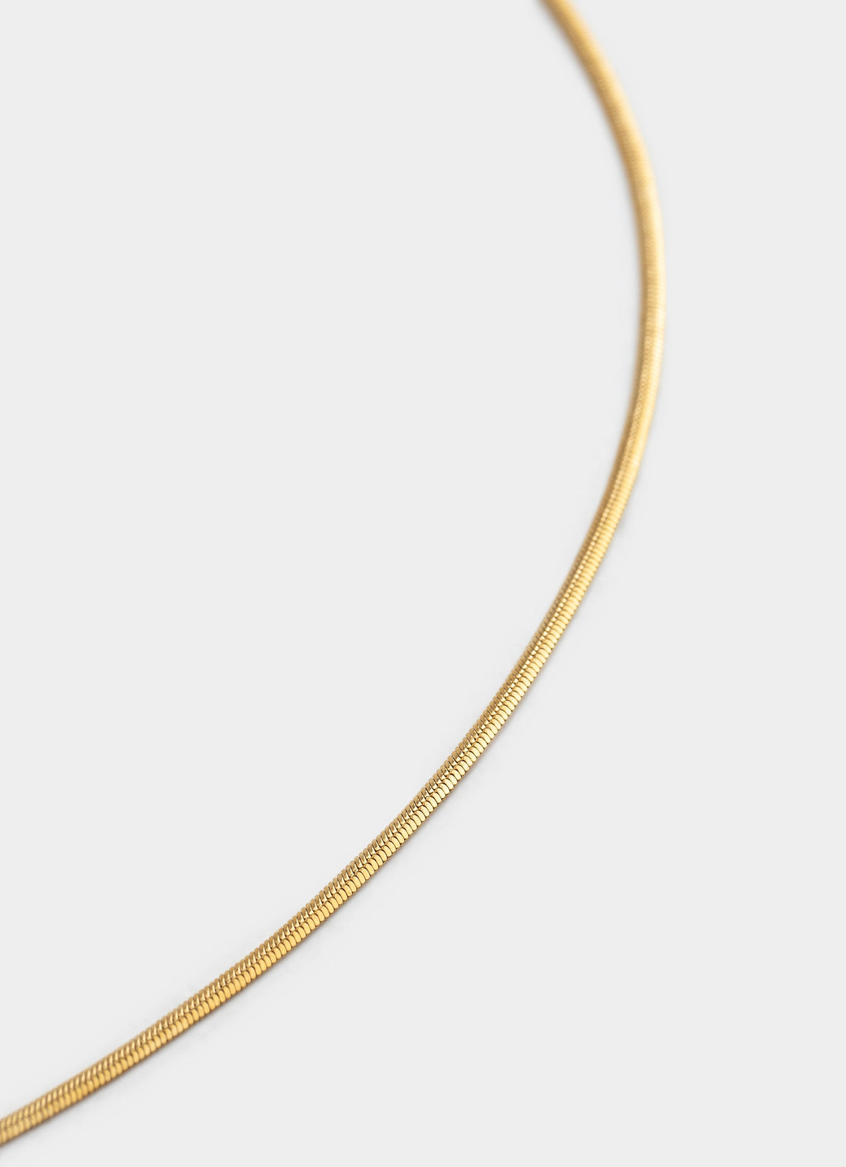 Mini Snake Necklace - 18K Gold Plated