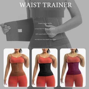 Thin reinforced version Velcro waist belt sweat-inducing body shaping body shaper Luxurious Weddings