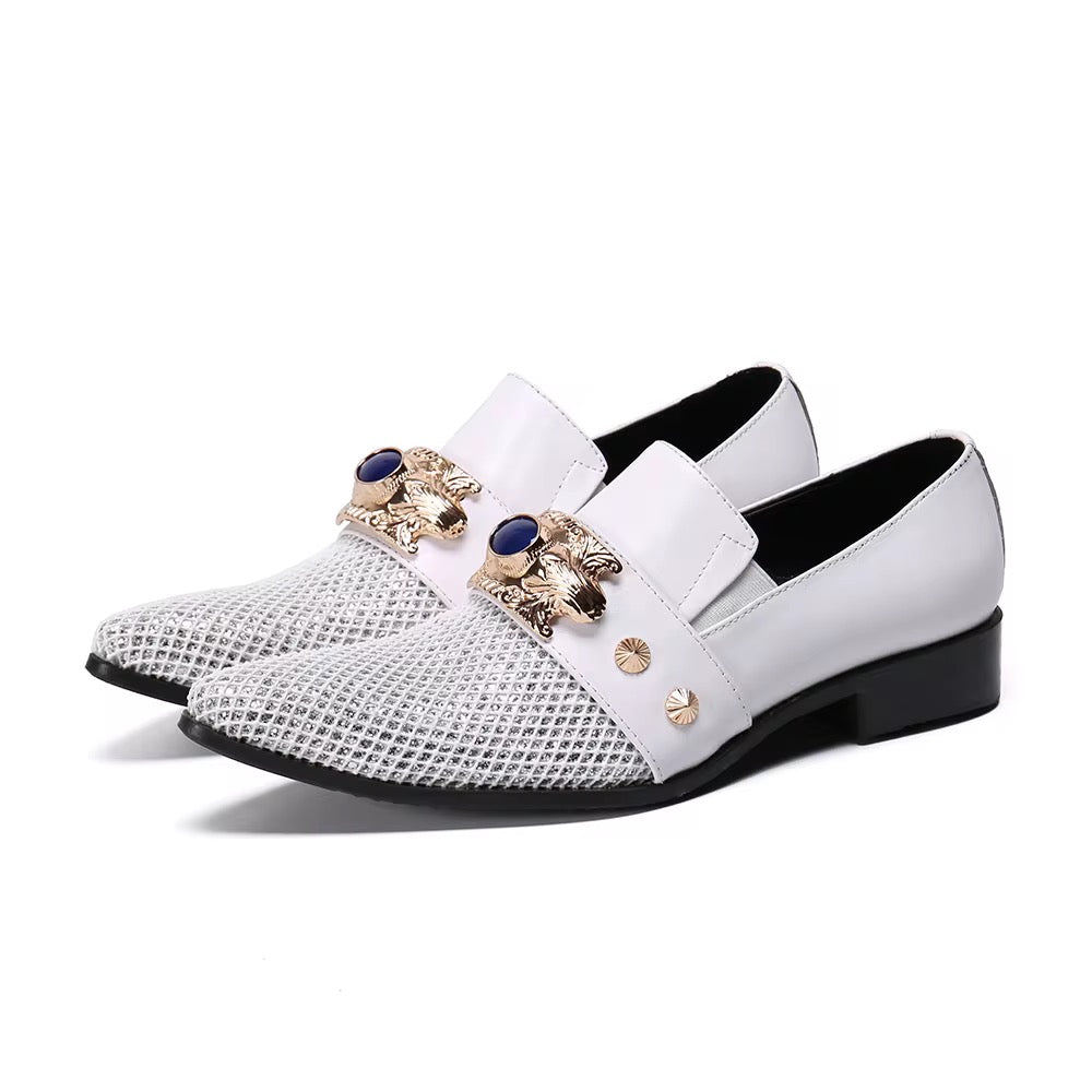 Men’s White Loafers | Prestige