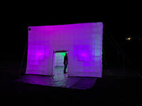 Large white Inflatable Square Tent/Marquee With Lights