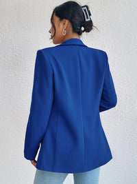 Shawl Collar Long Sleeve Blazer Blazer Luxurious Weddings