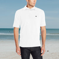 Men's Luxurious Shirt | White polo shirt Luxurious Weddings